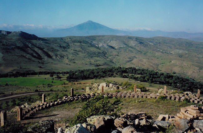 Yıldız Dagı from Ziyaret Tepe, Banaz